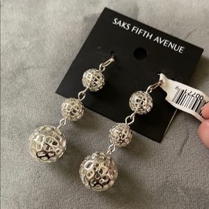 Saks Sterling Earrings